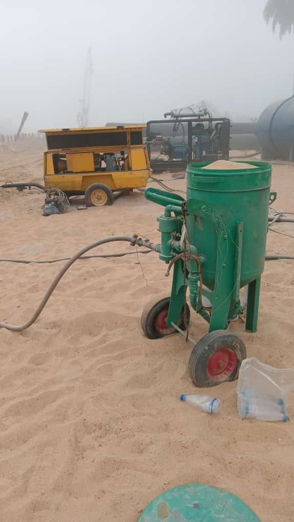 Decoating and Sand Blasting Project with Enikkom Construction Limited