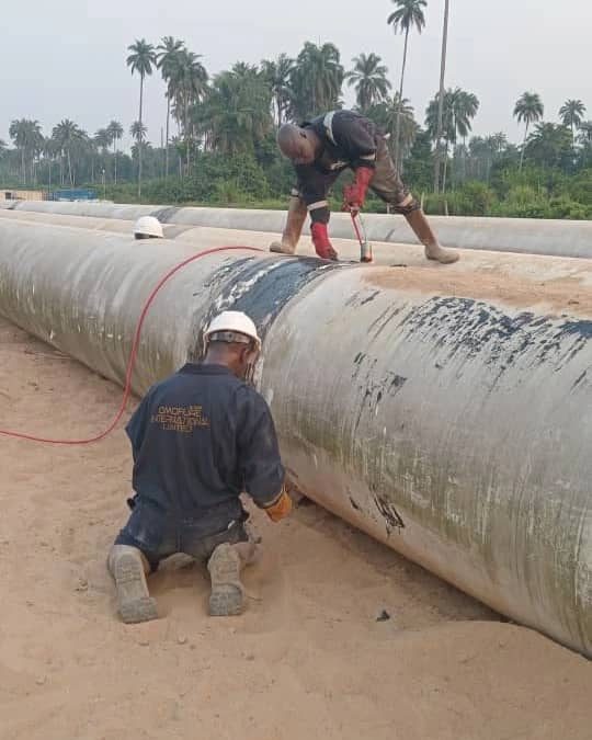 Decoating and Sand Blasting Project with Enikkom Construction Limited