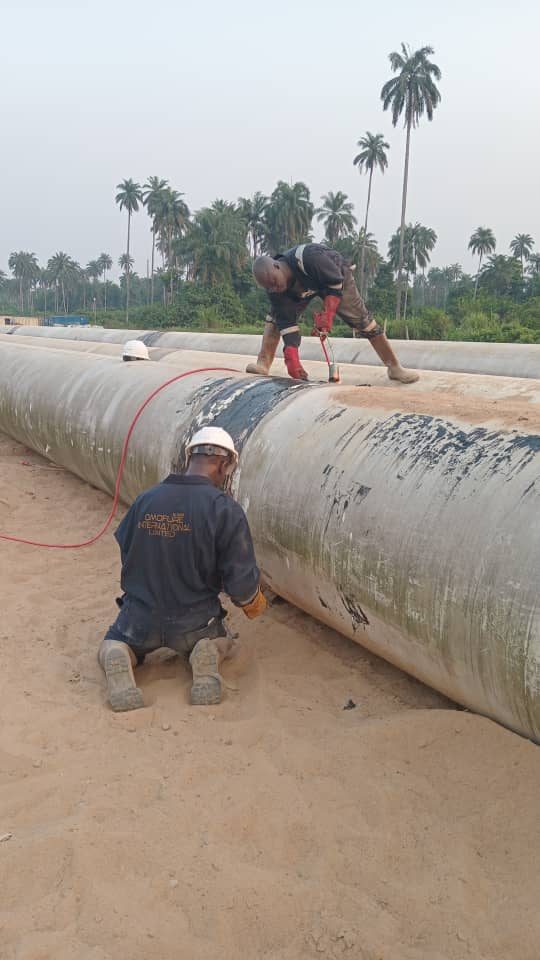 Decoating and Sand Blasting Project with Enikkom Construction Limited