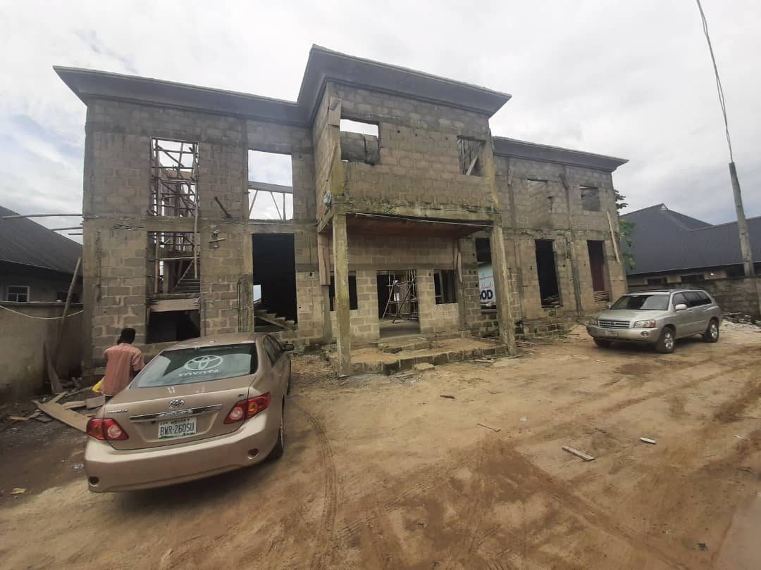 Construction of RCCG Dominion Mega Parish, Ughoton