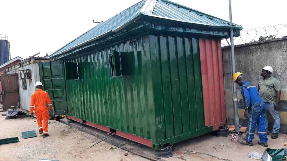 Renovation of 20ft Caravan Spill Response House